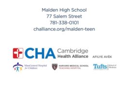 Malden Teen Health Center is Open Malden Public Schools